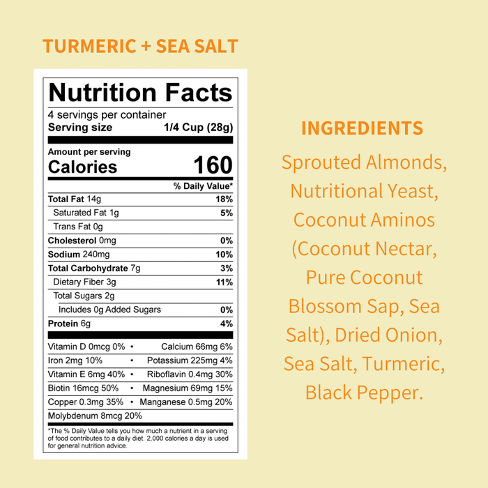 TURMERIC + SEA SALT