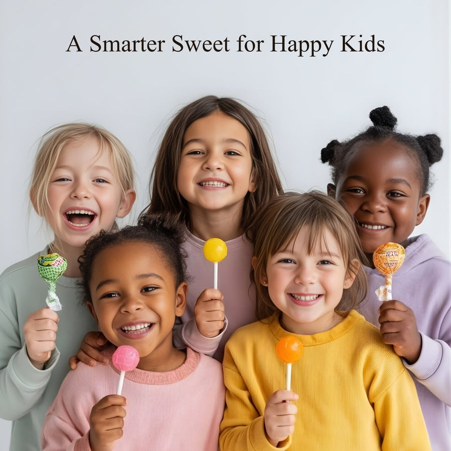 Andy Anand  Multivitamin Lollipops, 29 ct, 8.8 oz – Real Fruit Juice, Keto, Kids Multivitamin Support, Birthday & Holiday Gift