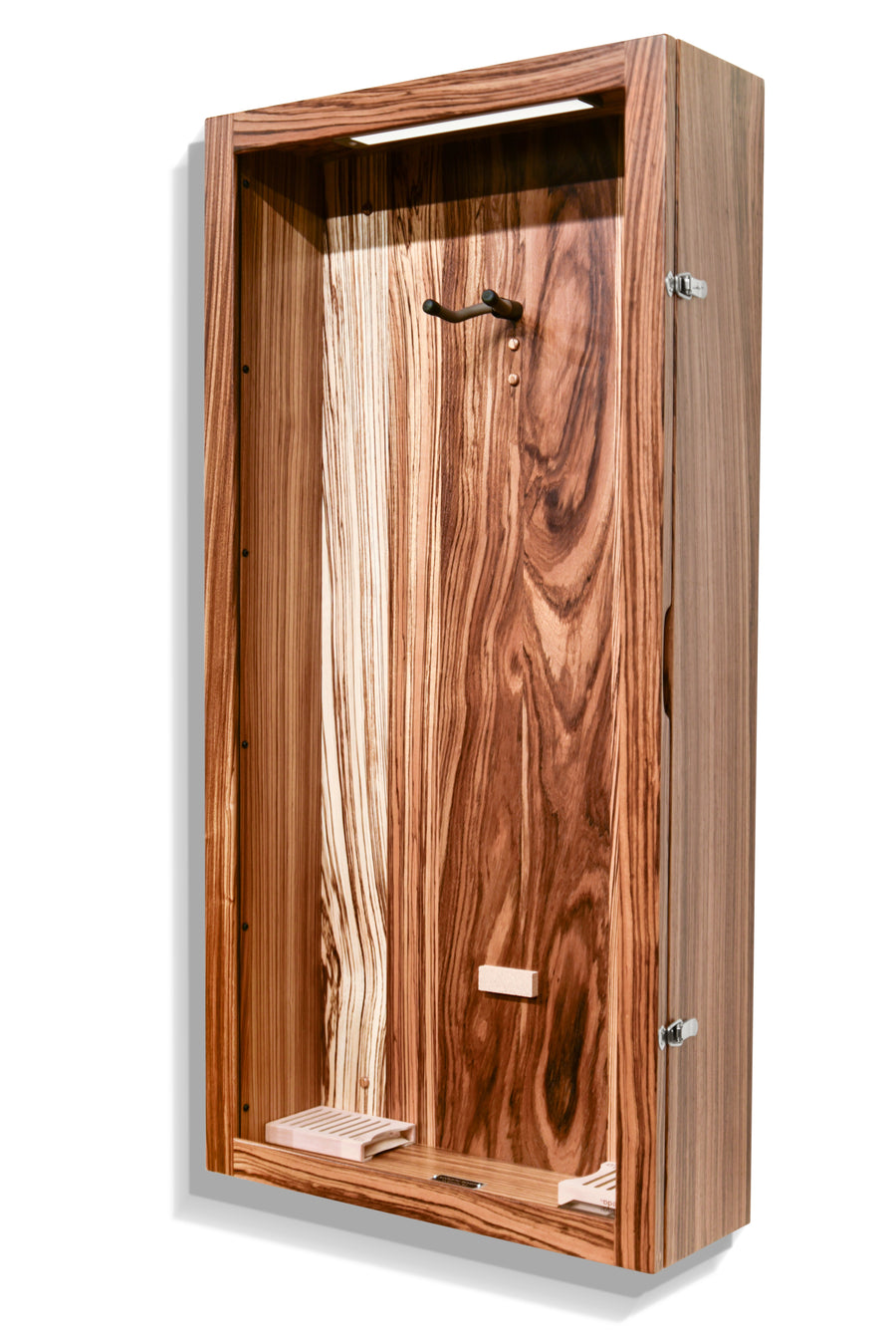 ClimaCase Rectangle Humidor - Zebrawood