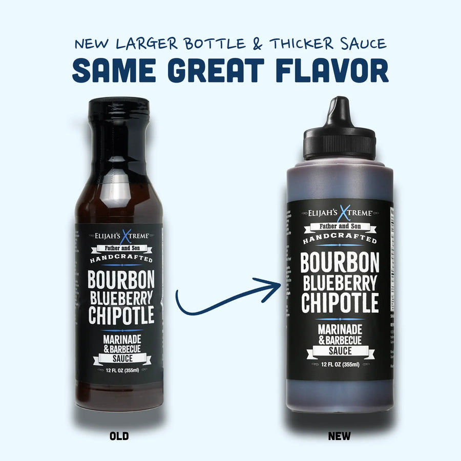 Bourbon Blueberry Chipotle BBQ Sauce & Marinade