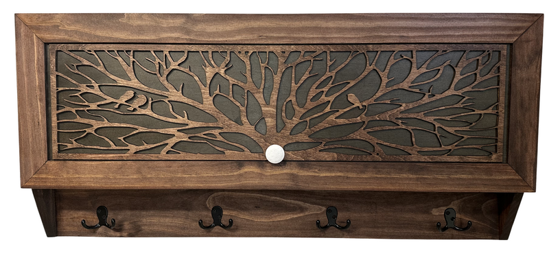 Coat Rack Hidden Gun Storage - Tree of Life