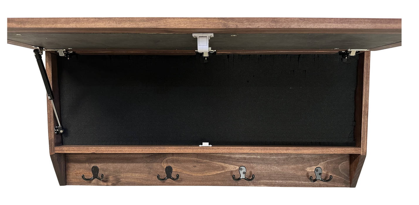 Coat Rack Hidden Gun Storage - Tree of Life