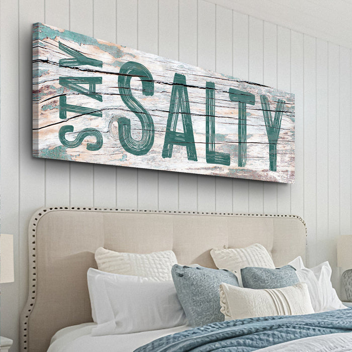 Stay Salty Coastal Sign Vi