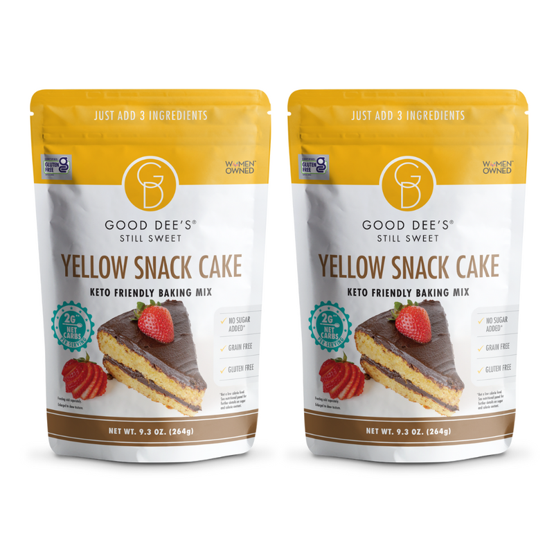 Yellow Snack Keto Cake Mix - Gluten Free and No Added Sugar