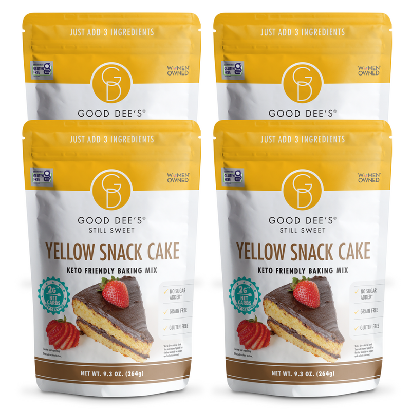 Yellow Snack Keto Cake Mix - Gluten Free and No Added Sugar