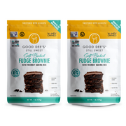 Keto Soft Baked Fudge Brownie Mix - Gluten Free and No Added Sugar, 1lb Bag