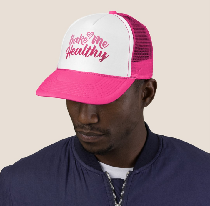 Bake Me Healthy Trucker Hat by Farm2Me