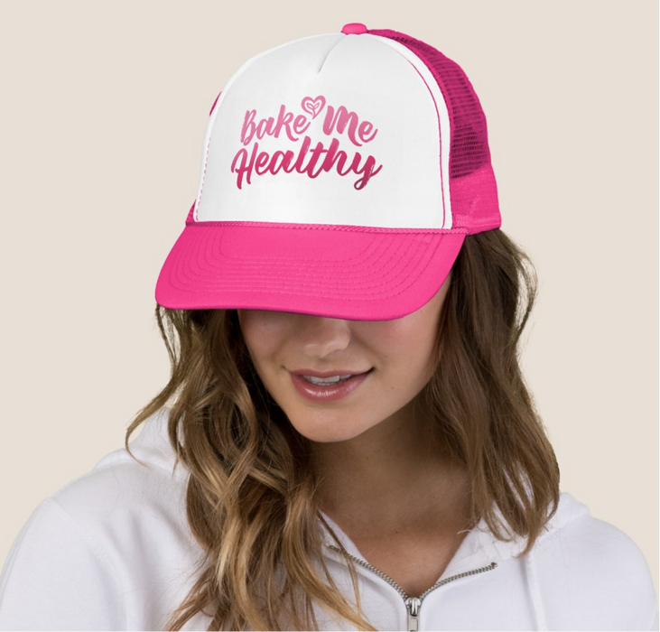 Bake Me Healthy Trucker Hat by Farm2Me