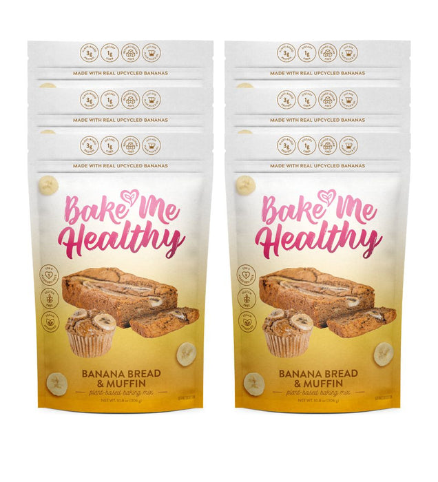Bake Me Healthy Banana Bread & Muffin Plant-Based Baking Mix by Farm2Me