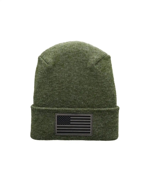 Patented H Stitch Beanie, American Flag Beanie