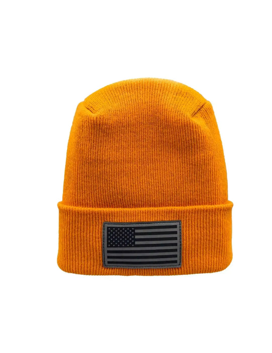Patented H Stitch Beanie, American Flag Beanie