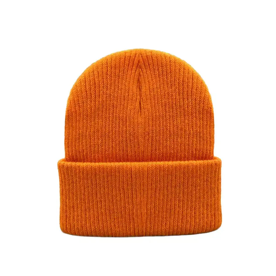 Classic Cuffed Beanie, Kids Knit Beanie, No Logo