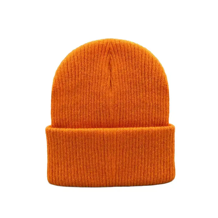 Classic Cuffed Beanie, Kids Knit Beanie, No Logo