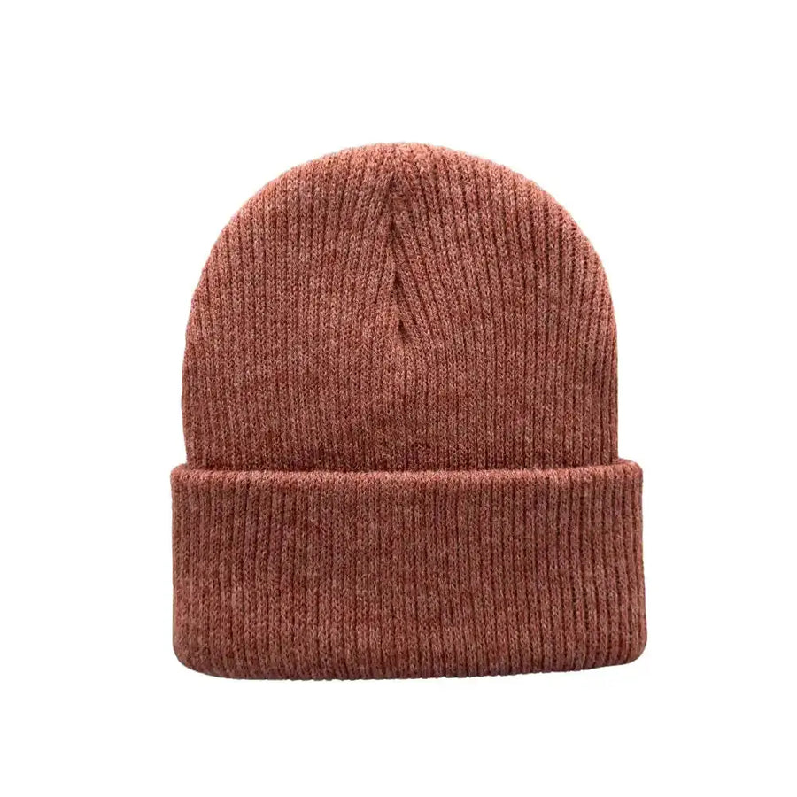 Classic Cuffed Beanie, Kids Knit Beanie, No Logo