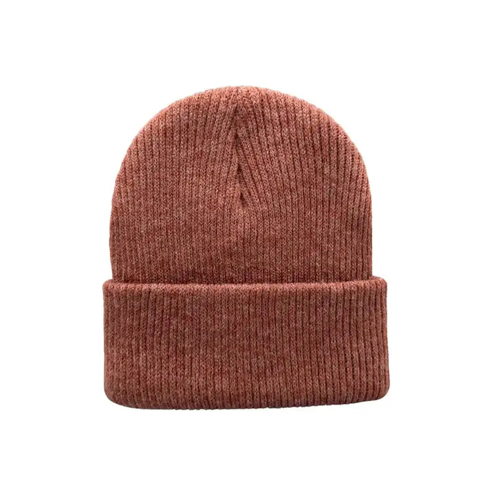 Classic Cuffed Beanie, Kids Knit Beanie, No Logo