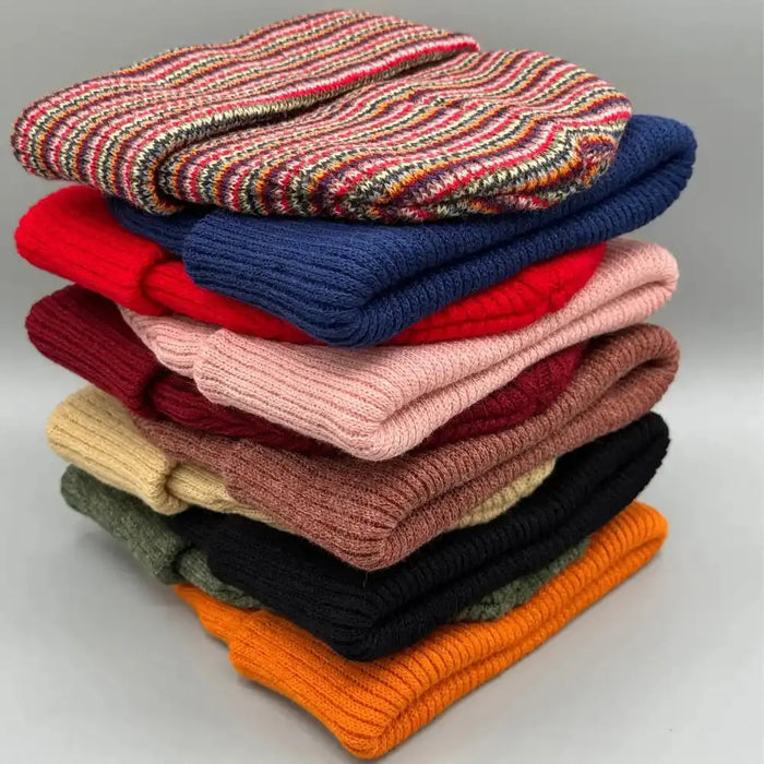 Classic Cuffed Beanie, Kids Knit Beanie, No Logo