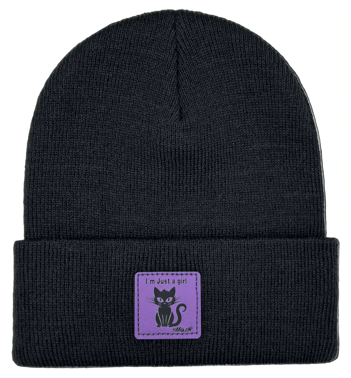 Halloween Beanie, Meowgical, I'm Just a Girl Beanie, Classic Beanie