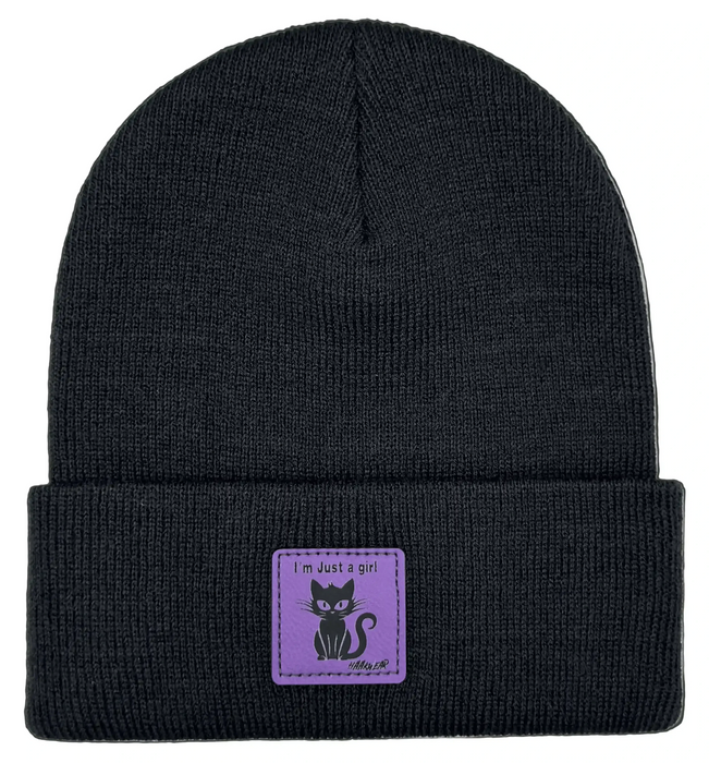 Halloween Beanie, Meowgical, I'm Just a Girl Beanie, Classic Beanie