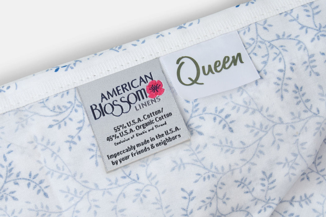 Cotton Percale Bed Sheet Set Print