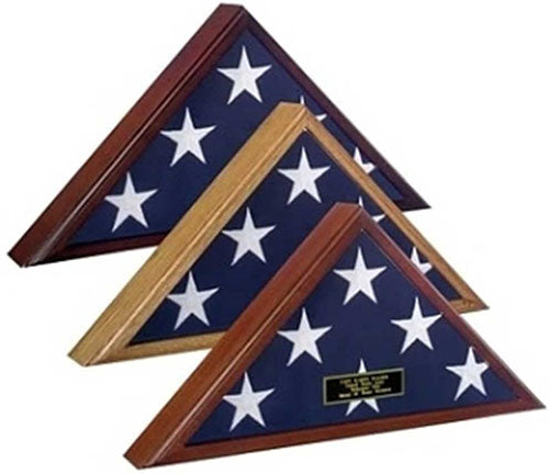 Best Selling Flag Display Case, Case for Casket Flag, Casket flag Case