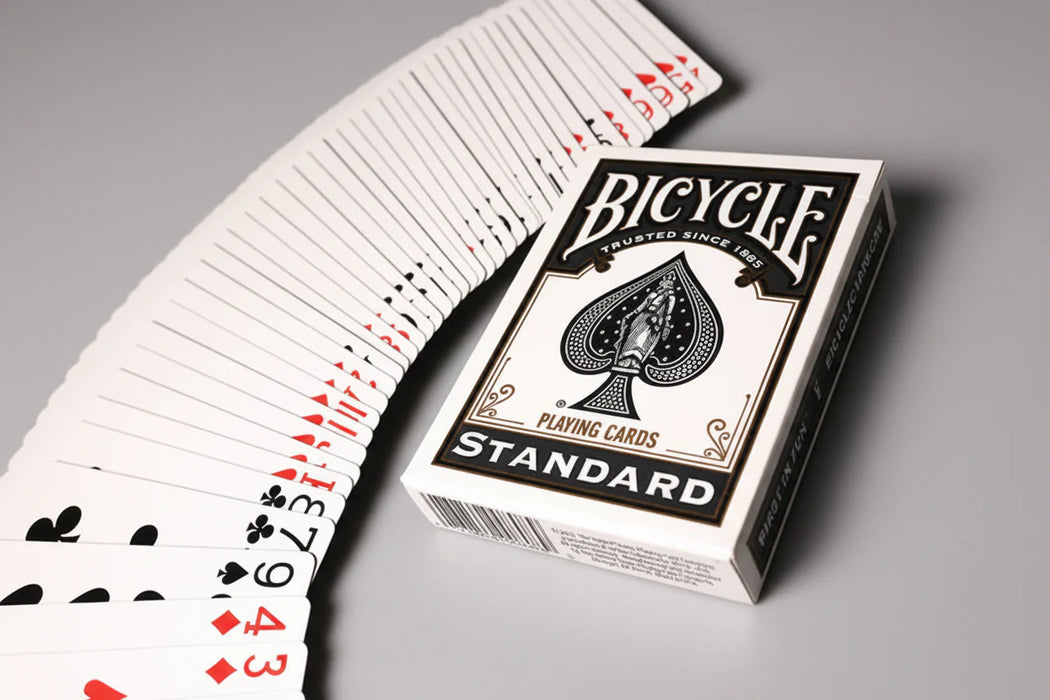 Bicycle Playing Cards – Rider Back Brick (12 Decks, Black)