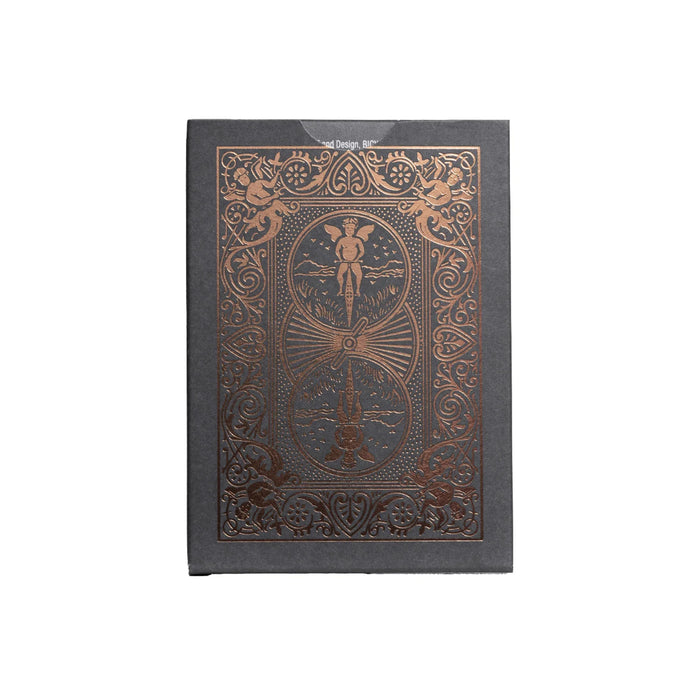Bicycle Black and Rose Gold Metalluxe Playing Cards – Premium Foil Edition