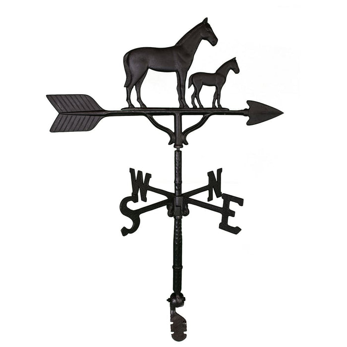 Mare & Colt 32" Weathervane | Patriot Forged in the USA