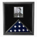 Photo Flag and Medal Display Case, Flag and Photo Frame. - The Military Gift Store