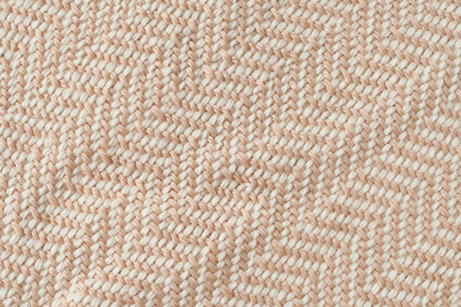 Chevron Pattern Soft Wool Throw Size Blanket