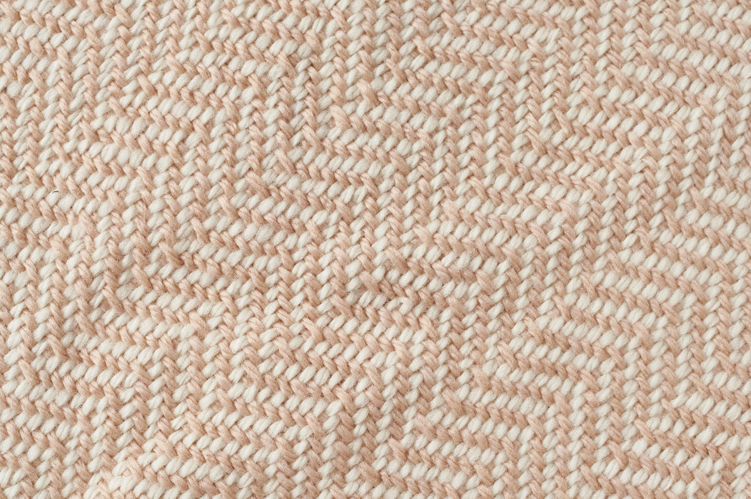 Chevron Pattern Soft Wool Throw Size Blanket