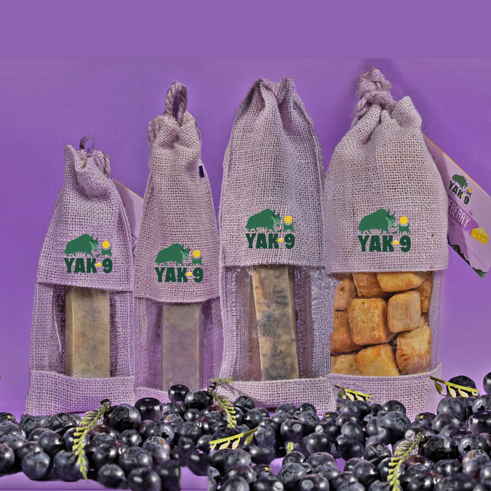 Blueberry Yak Chews for Dogs