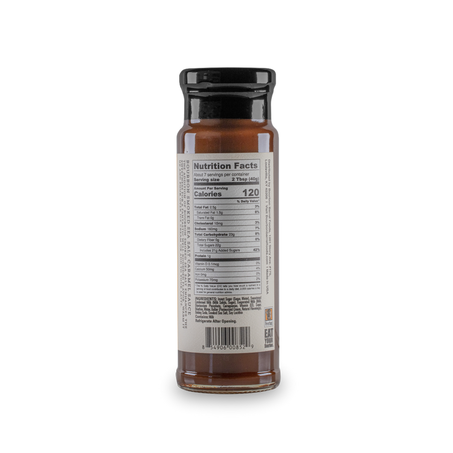 Caramel Sauce – Bourbon Smoked Sea Salt & Bourbon