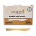 Box of Holy City Straw Company Bamboo knives 250 disposable knives