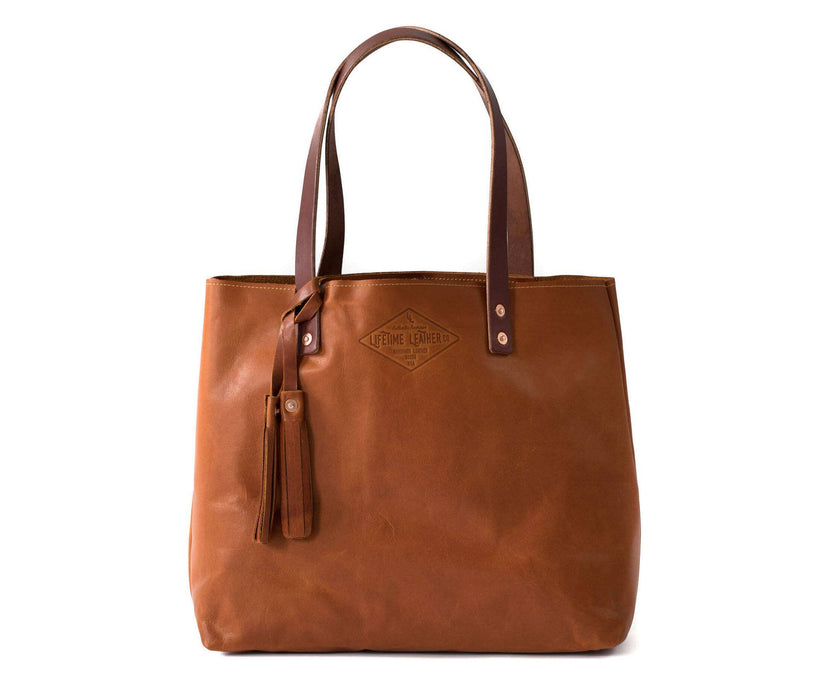 Lifetime Tote - Pebble - Lifetime Leather Co