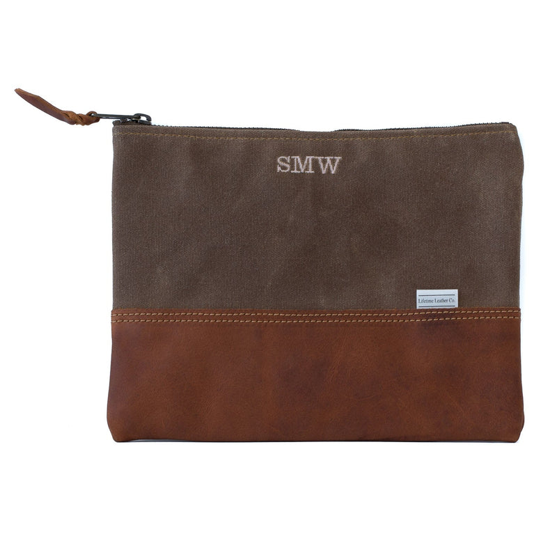 Leather Clutch - Lifetime Leather Co