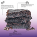 Bake Me Healthy Dark Chocolate Fudgy Brownie Mix - Vegan, Gluten-Free, Top 9 Allergen-Free, Sustainable
