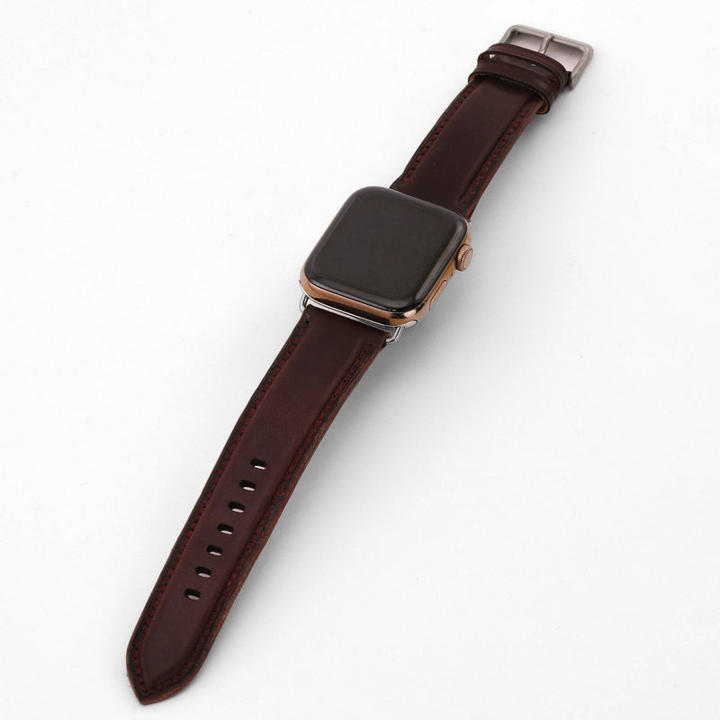 Luxury Apple Band - Cordovan - Lifetime Leather Co