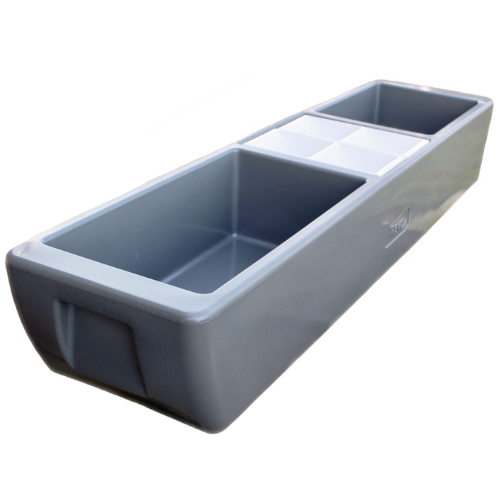 REVO Party Barge Cooler™ | Metallic Gray by REVO COOLERS, LLC