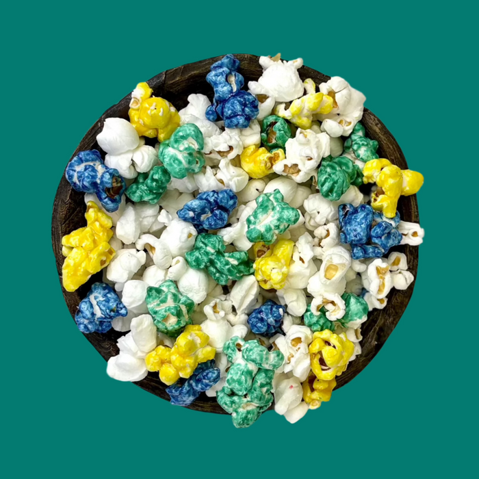 Teal, Yellow, and Blue Team 🏀 🏈 ⚾️ 🏒 ⚽️ Gourmet Popcorn