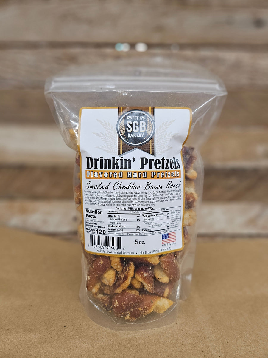 Drinkin' Pretzel - Smoked Cheddar Bacon Ranch