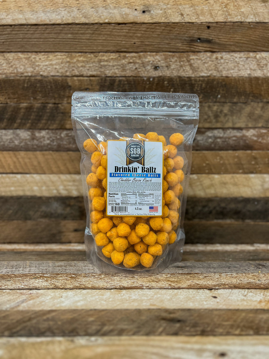 Cheddar Bacon Ranch Flavored Cheese Balls