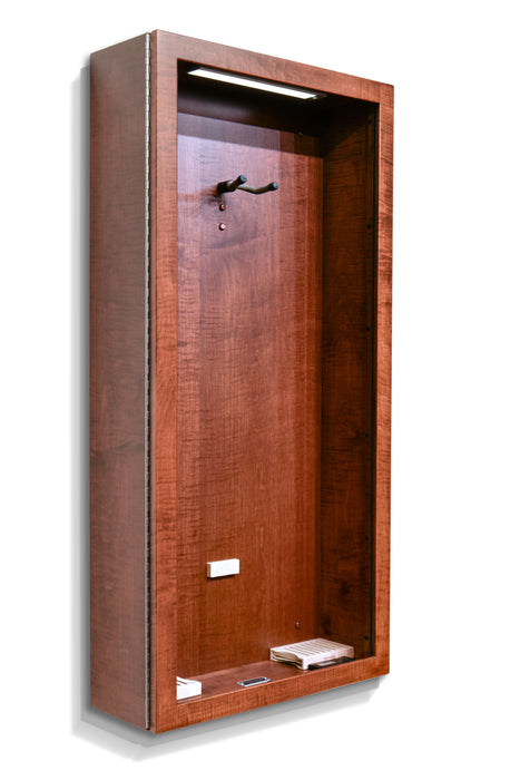 Climacase Rectangle Humidor Flamed Maple With Acres Stain