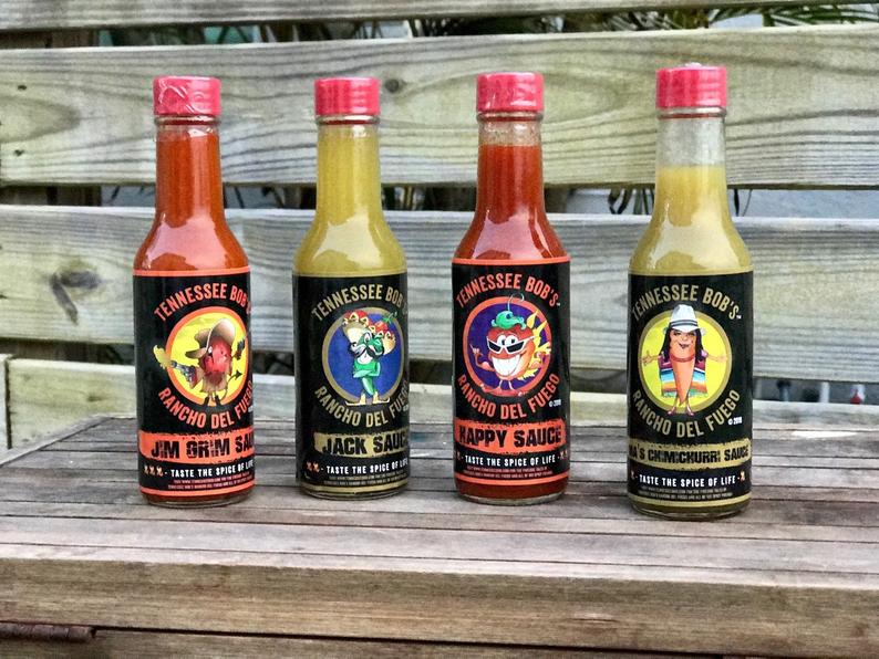 Choose 4 Hot Sauces bundle