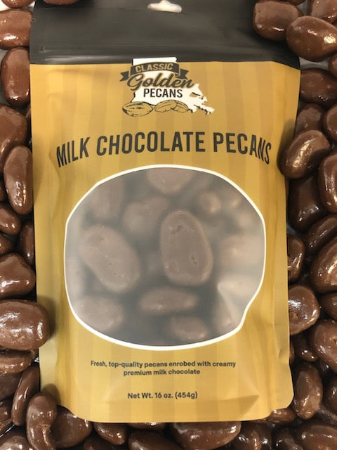 Milk Chocolate Pecans! by Classic Golden Pecans