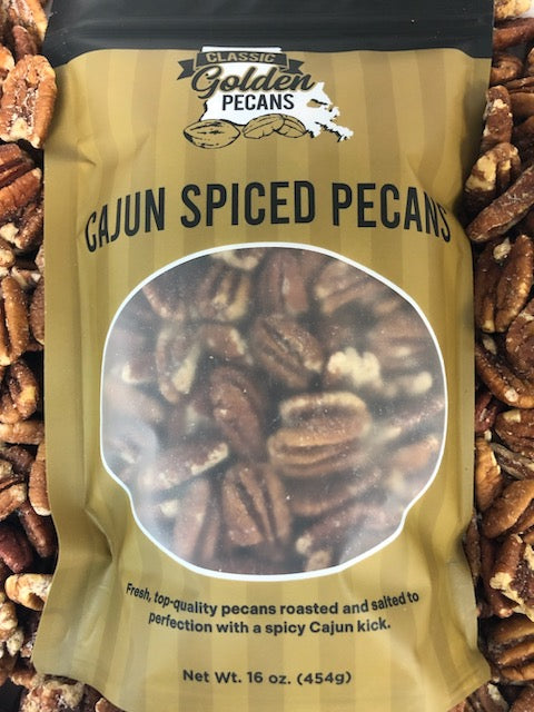 Cajun Spiced Pecans! by Classic Golden Pecans