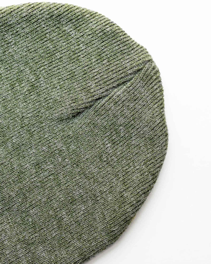 CS107 HAAKWEAR Traditional Silent Cuffed Beanie, Forest Green