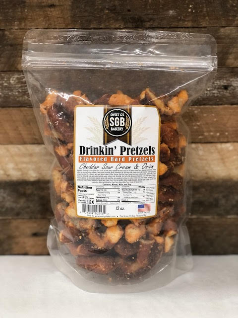 Drinkin' Pretzel - Cheddar Sour Cream & Onion