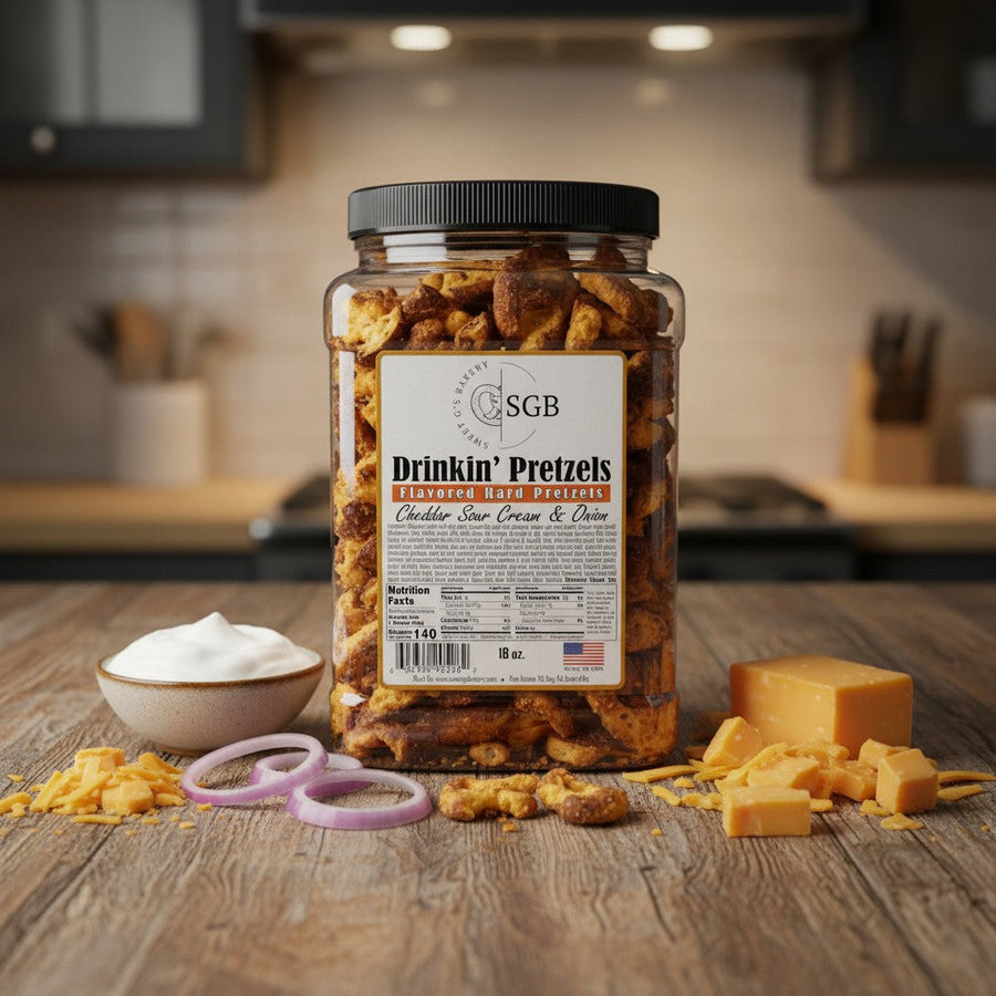 Drinkin' Pretzel - Cheddar Sour Cream & Onion