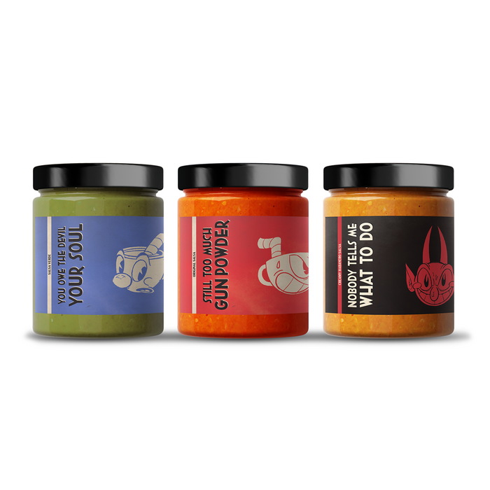 The Cuphead Show! Salsa 3-Pack