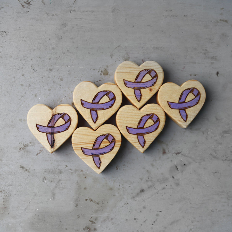 Cancer Awareness Hearts